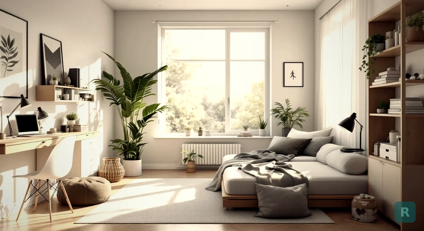 AI Dorm Room Design: Plan a Space You're Not Allowed to Change